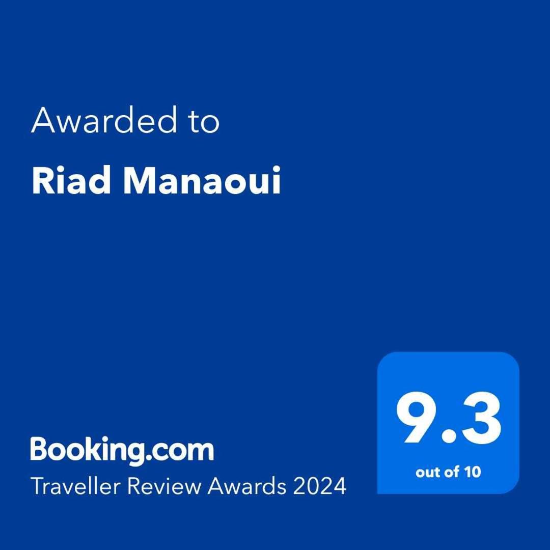 Riad Manaoui Marrakesh Eksteriør bilde